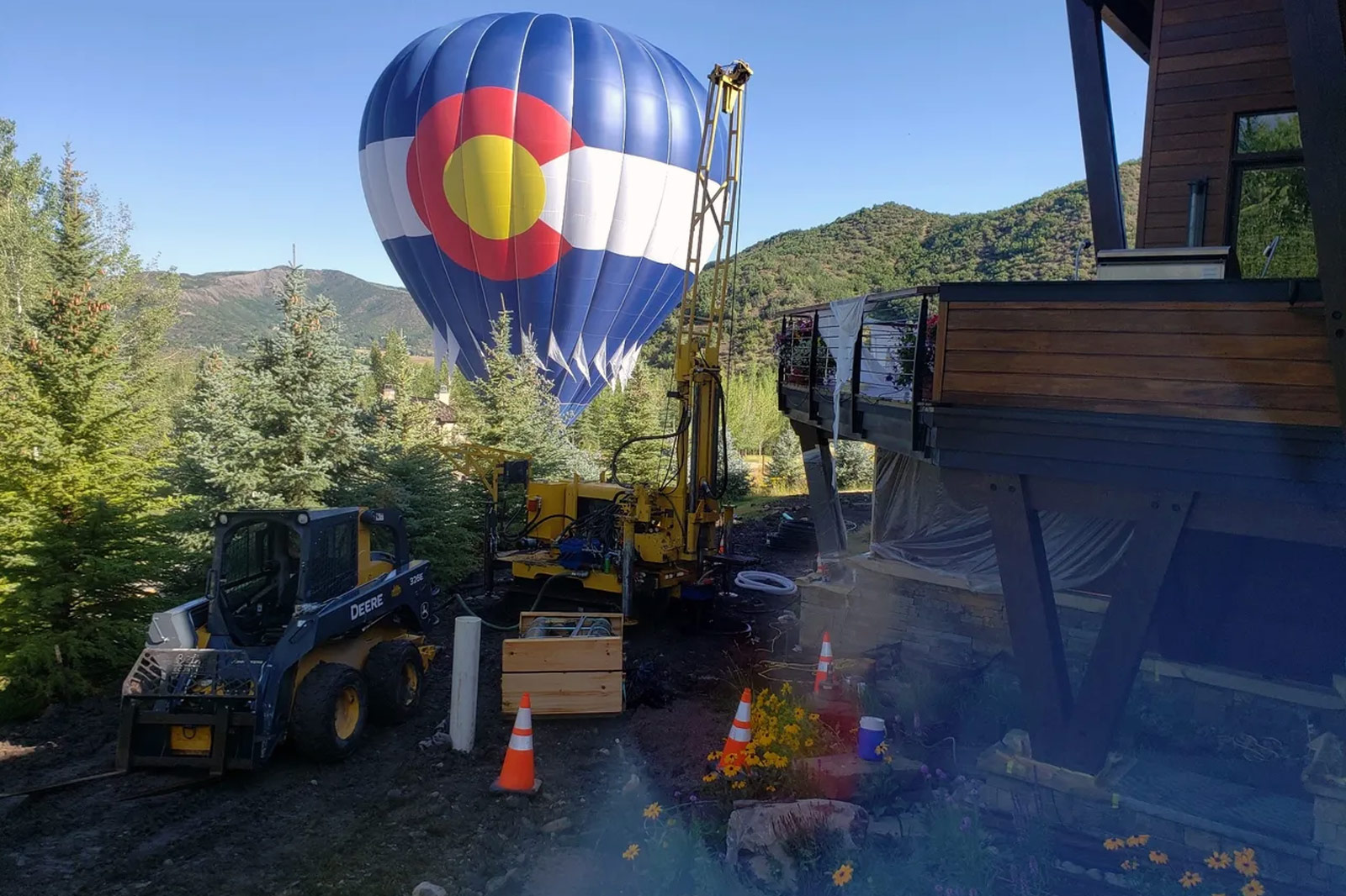 Geothermal well forensic drilling, Snowmass, Colorado